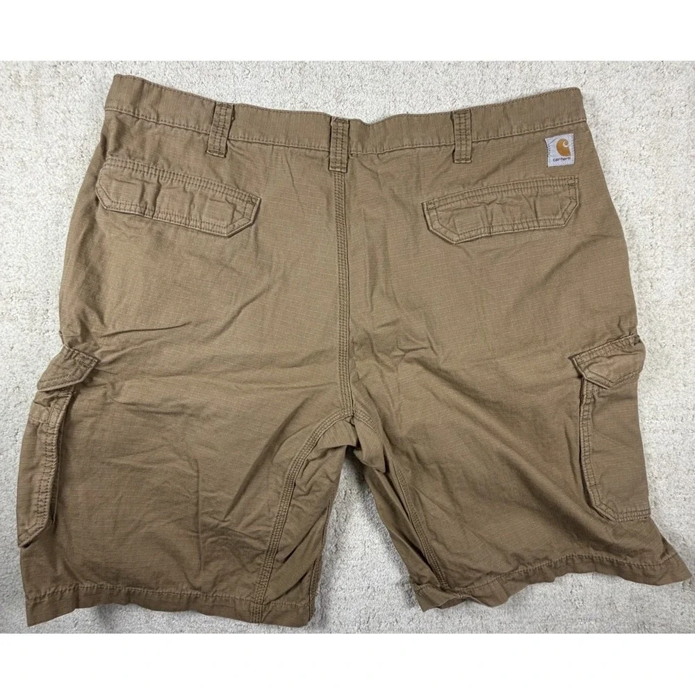 Carhartt Force Relaxed Fit Men's Carpenter Work Outdoor Shorts Brown Sz 44